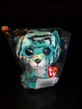 Ty Beanie Boo TESS TIGER Justice Exclusive 2015 (6 inch) NWT Sealed In Bag🐯