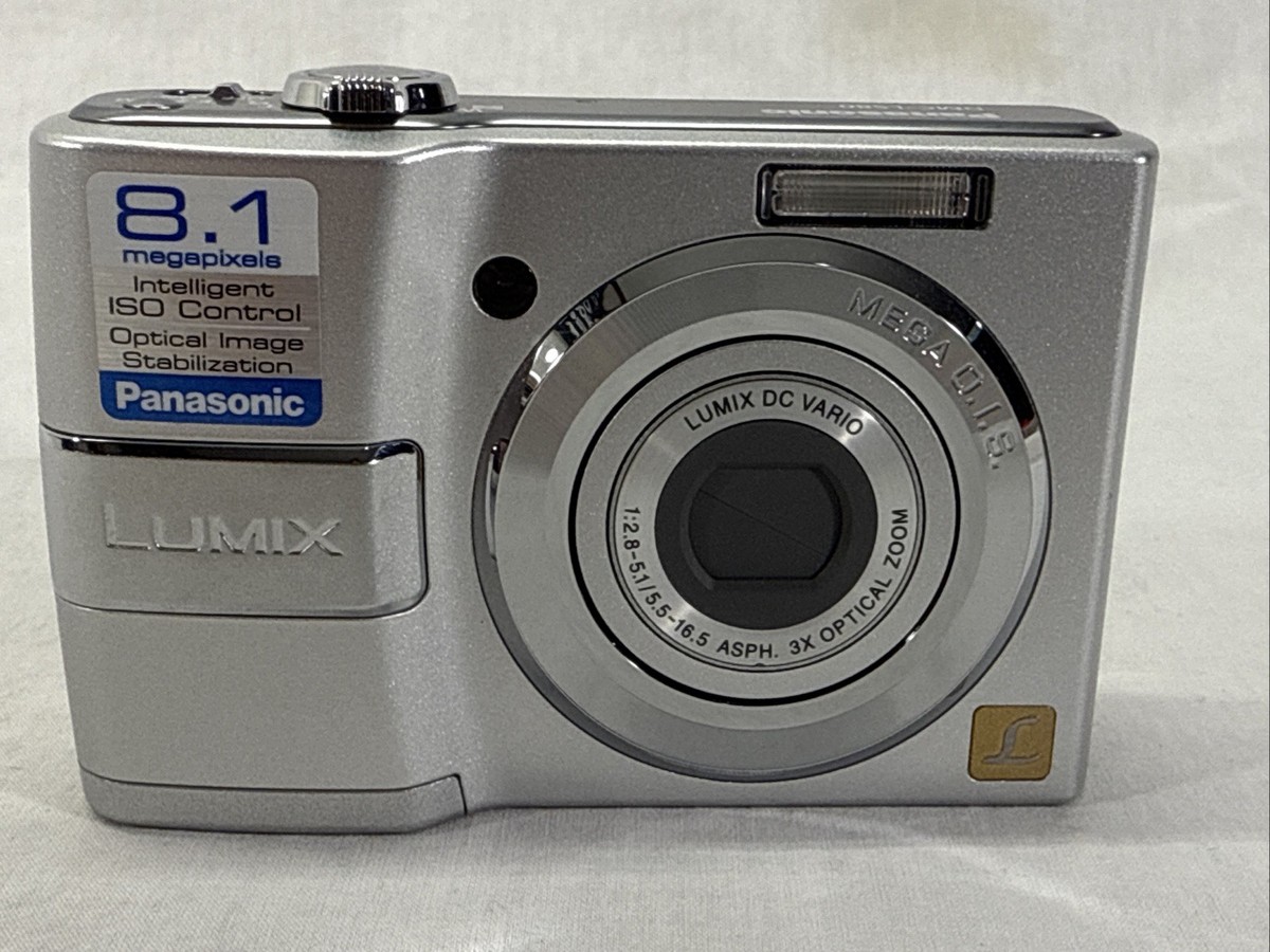 Panasonic LUMIX DMC-LS80 8.1MP Digital Camera - Silver for