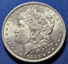 A 1883 O Morgan Silver Dollar $1 Coin - BU!