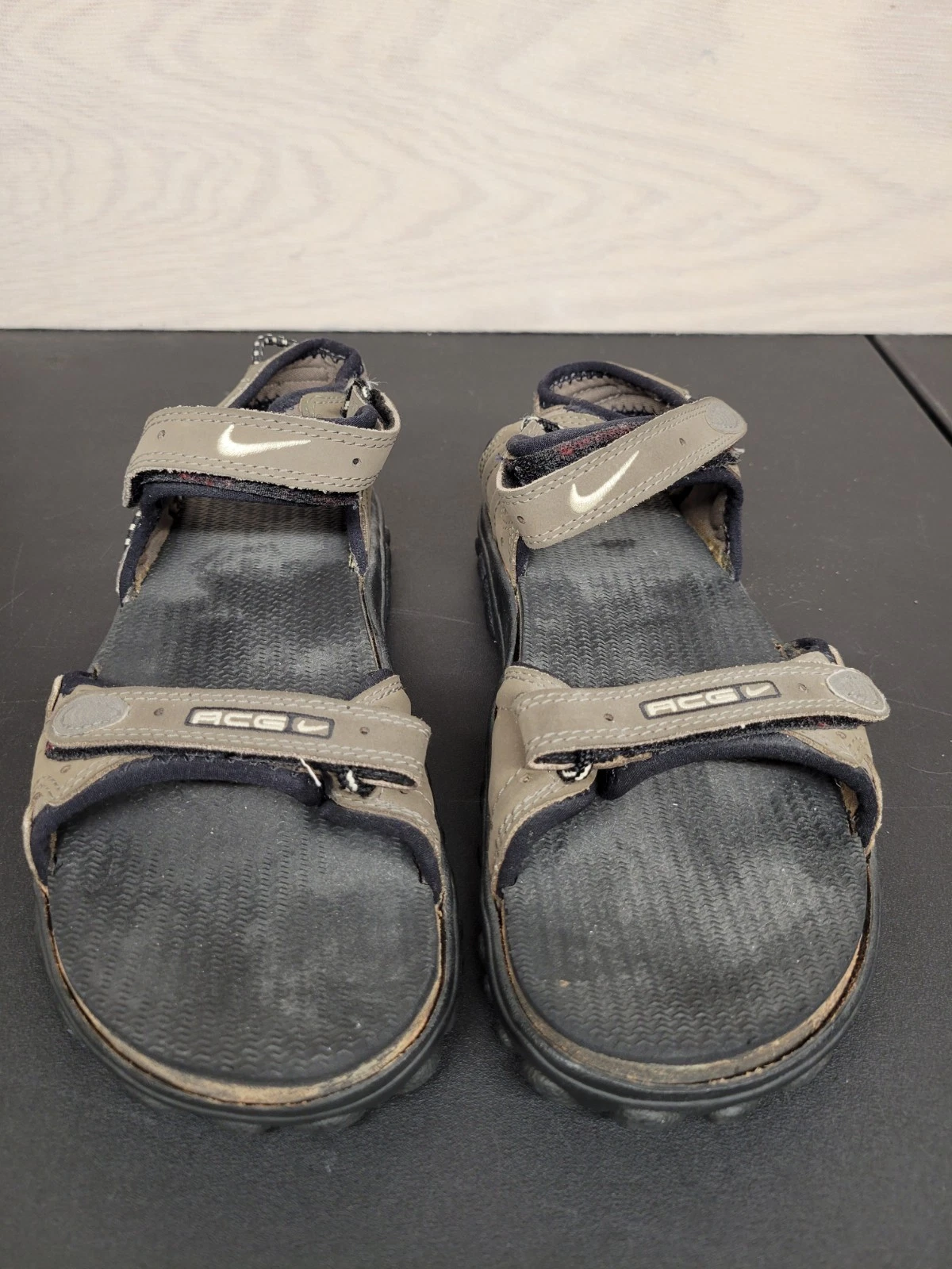 Sandali Nike Air ACG Uomo TG 8 All Climate Gear Tan Escursionismo Cinturino Regolabile