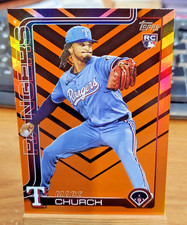 2025 Topps Update Holiday Halloween Marc Church US227 Rookie Rangers