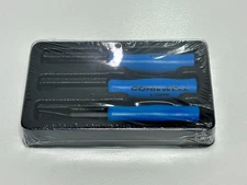 NEW Cornwell Tools CTG3PKT 3pc BLUE GRIP Pocket Mini Screwdriver and Scraper Set