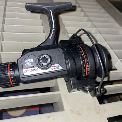 Vintage Abu Garcia Cardinal 453 GL Spinning Reel Excellent Graphite