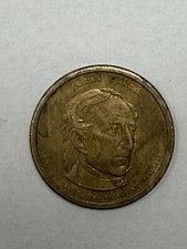 JOHN TYLER 1841-1845 DOLLAR COIN RARE
