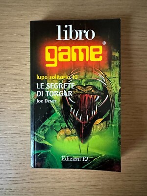 LIBROGAME - Le Segrete di Torgar / Lupo Solitario 10 - NUOVA EDIZIONE E.ELLE