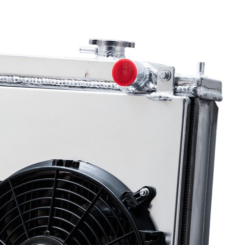 3 Row Radiator Shroud Fan For 98-2004 Nissan Frontier/ 00-04 Xterra 2.4L 3.3L - Picture 4 of 11