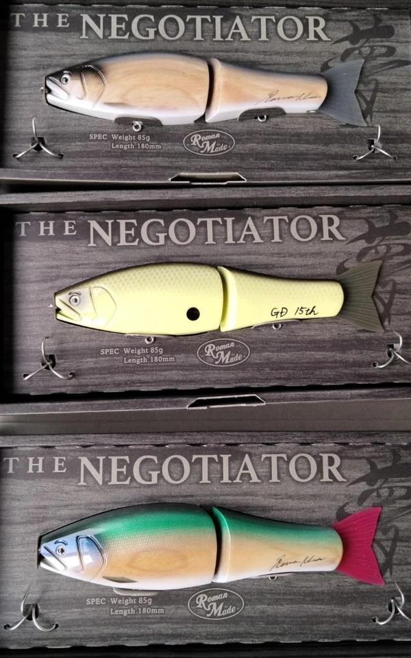 Выберите цвет переговорщика римский сделано скольжения дерева плавучие наживки редкая Японии рыболовная приманка - Изображение 2 из 4