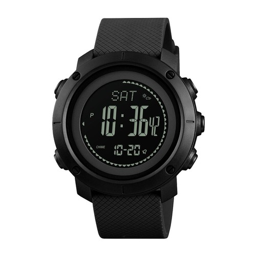 SKMEI MEN SPORTS WATCH THERMOMETER ALTITUDE PRESSURE DIGITAL WRISTWATCH 1427 0A - Picture 14 of 14