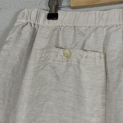 Alfani Linen Blend Pants Size XXL Drawstring Waist Neutral Minimalist Capsule - Picture 7 of 8