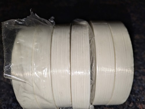 CINTA DE FILAMENTO 3/4 pulgadas de ancho, núcleo de 3 pulgadas, TaraTape (6 rollos) - Imagen 2 de 4