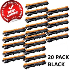20PK TN221BK TN-221 TN221 Black Toner For Brother HL-3140CW HL-3150CDN HL-3170