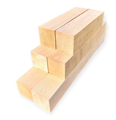 Linde 5x5x30cm Lindenholz Holz Schnitzholz Kantel