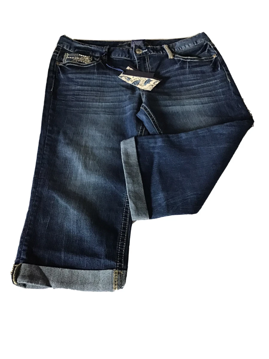 Jeans with embroidered cuff 2025