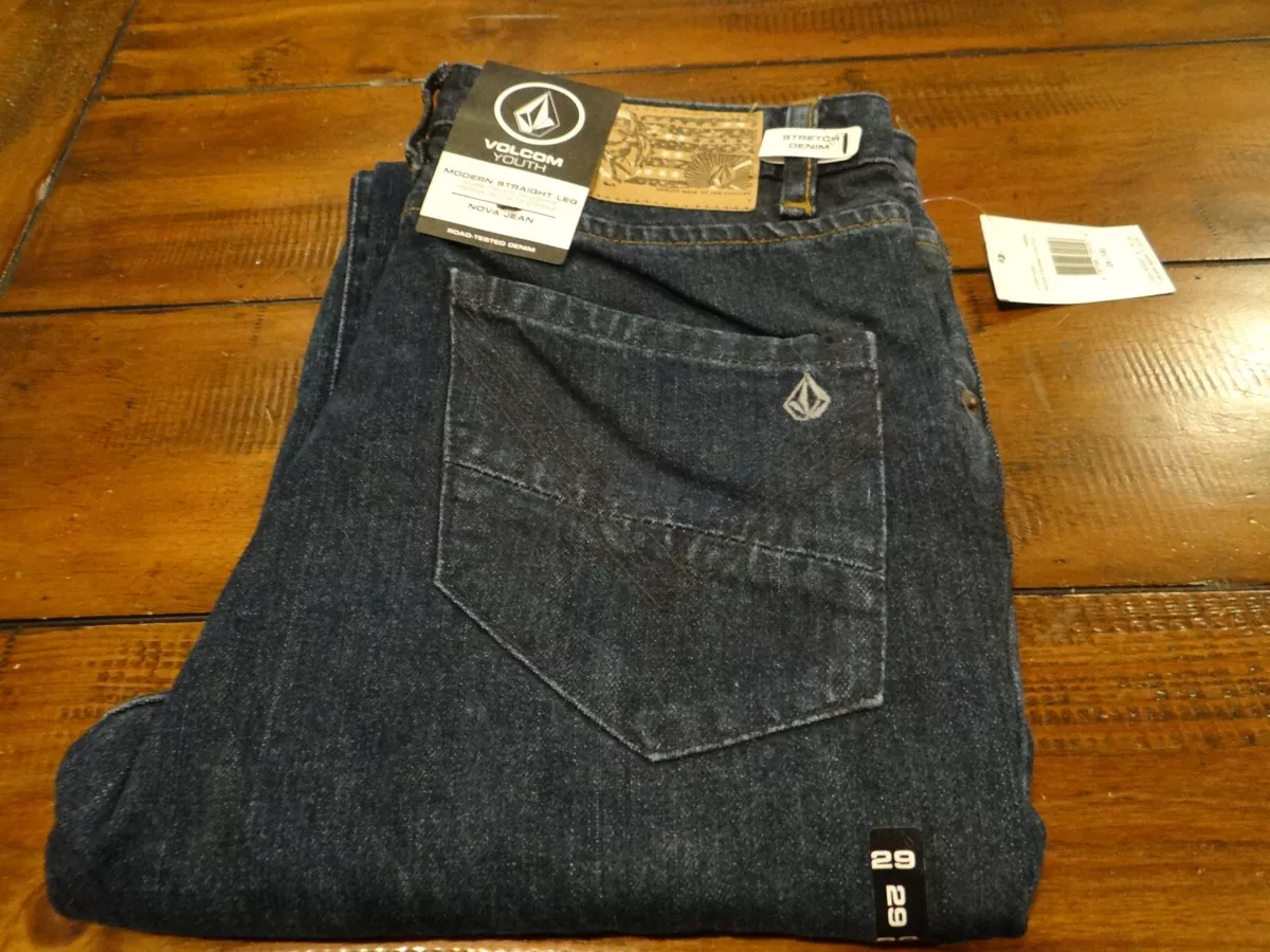 det er nytteløst pianist Leia NWT Volcom Big Boys Nova Modern Straight Fit Jeans Size 18 / 29 Waist Retail $55 | eBay det er nytteløst pianist Leia NWT Volcom Big Boys Nova Modern Straight Fit Jeans Size 18 / 29 Waist Retail $55 | eBay