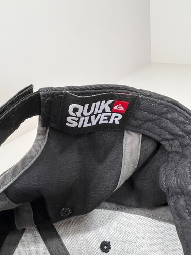 QUIKSILVER cap hat adult black adjustable one size fits most baseball - Picture 12 of 14