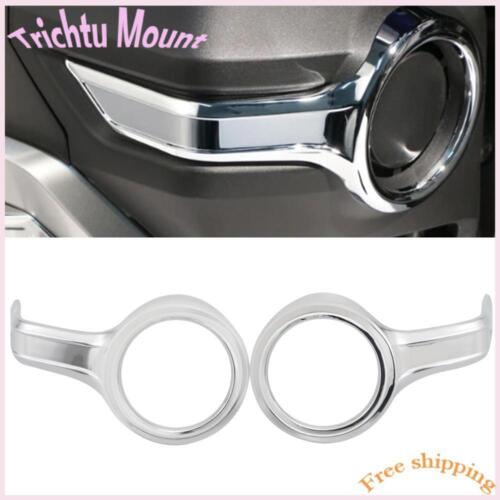 Motorcycle Fog Light Trim Rings Case Fit For HONDA Goldwing GL1800 2018-2019 - Picture 1 of 12