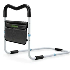 OasisSpace Bed Rail Fall Prevention Grab Bar for Seniors Adult