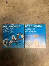Bell  Howell 16 Slide Cube Cartridge Library Hokds Up To 640 Slides X2 Lot Of 2