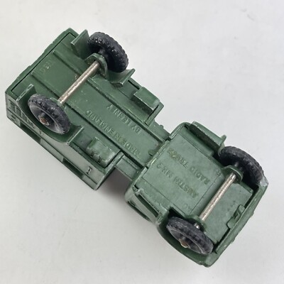 Vintage Boxed Matchbox Lesney Army Wireless Truck No. 68 | eBay UK