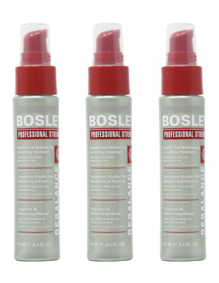 Bosley Professional Strength Rebalancing & Finishing Treatment, 2.5 Oz, 3 Pack
