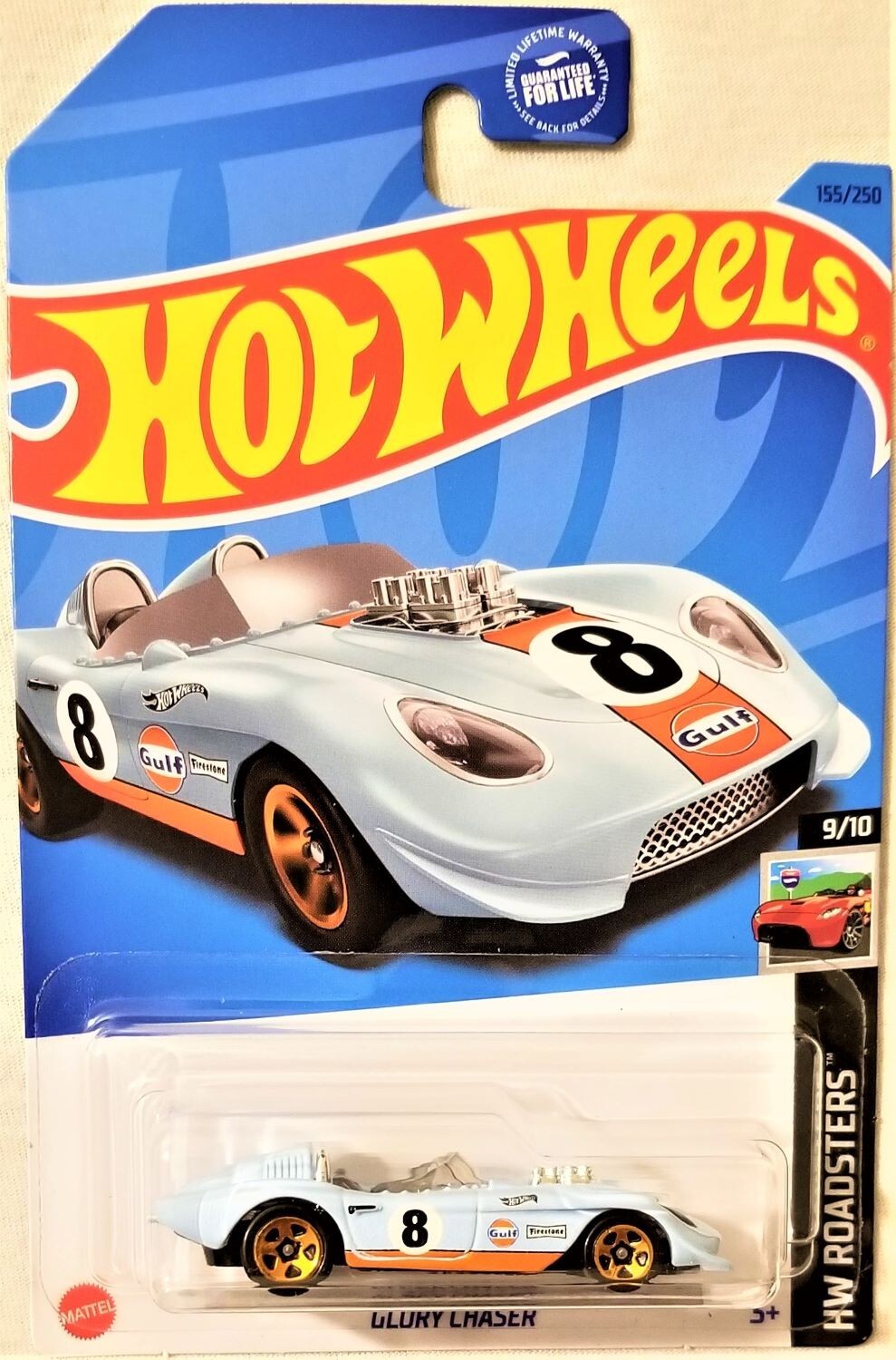 Hot Wheels - 2023 HW Roadsters 9/10 Glory Chaser 155/250 (BBHKH42)