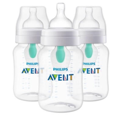 Philips Avent Anti-colic 9 oz. Bottles with AirFree Vent 3 pk. SCY703/03