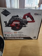 Skilsaw SPTH77M-02 7-1/4" TRUEHVL 48V Worm Drive Saw w/ Diablo Blade NEW IN BOX 