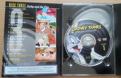 LOONEY TUNES Golden Collection Volume 3 DVD - 4 Disc Collection 12569688902