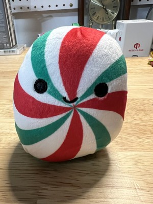 New 4 '' Inch Squishmallow Dulce the Peppermint Candy Xmas Ornament S4 #904