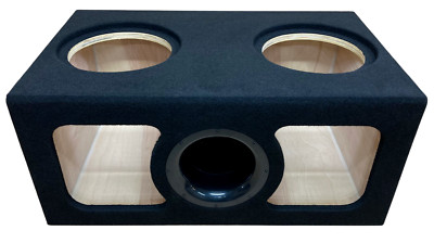 Custom Ported Sub Box Enclosure for 2 10'' JL Audio 10W7  10W7AE-3 W7 PLEXIGLASS