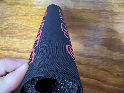 SE BIKES LIFE BMX PAD SET BLACK & RED FITS SE BIKES & OTHERS NEW - Picture 10 of 23