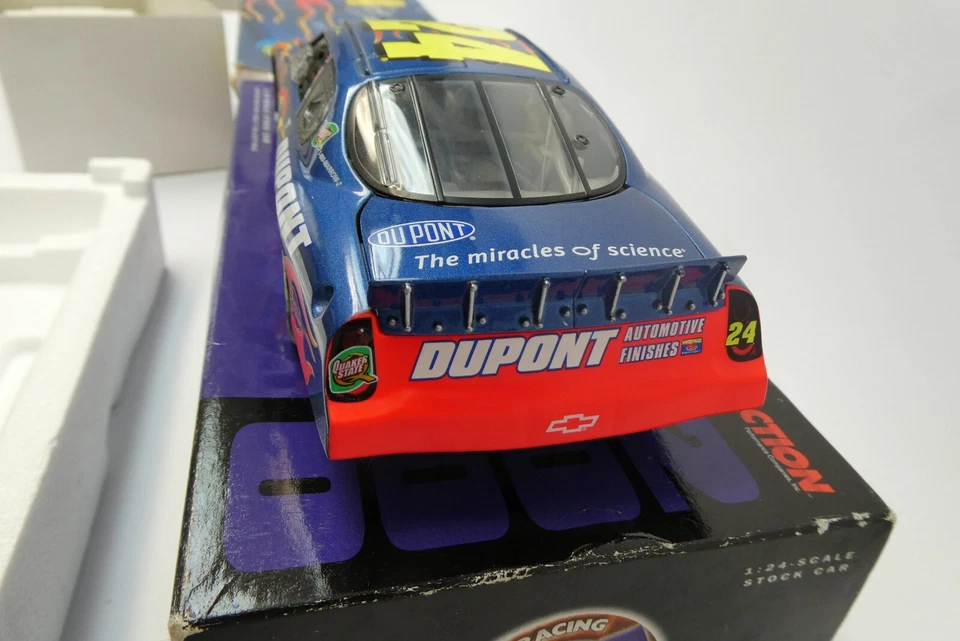 Du Pont Motor Sports No. Coche Stock 24 Acción Escala 1:24 Edición Limitada Jeff Gordon Foto 4 de 4