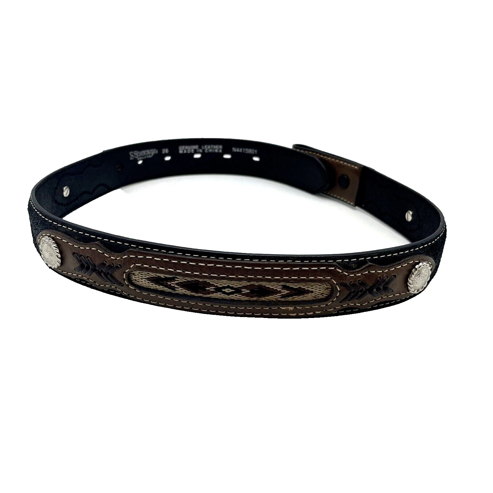 Cinto de couro feminino Nocona concho Cintos