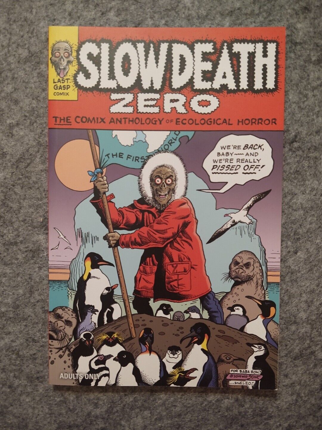Slow Death Zero Comix Anthology TPB r crumb richard Corben Veitch Last Gasp 