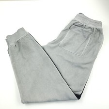 $175 ATM Anthony Thomas Melillo Gray Chroma Wash Pique Jogger Pants Mens XL