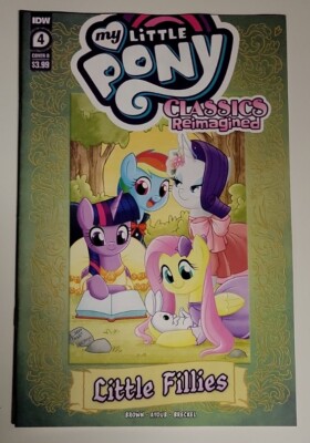 My Little Pony Classics Reimagined Little Fillies 4 02/2023 NM/NM- Variant B IDW