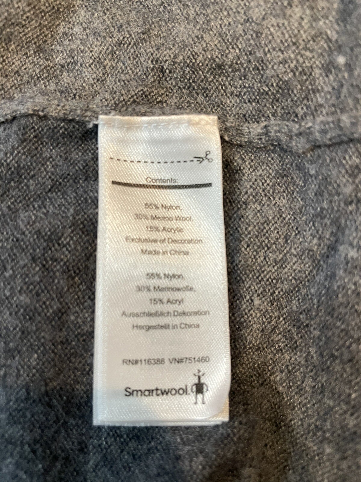 Smartwool Shadow Pine Merino Wool Colorblock Swea… - image 5