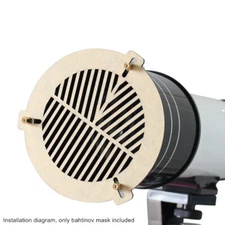 Acrylic Bahtinov Focusing Mask Fixed Diameter 60-330mm Telescope Accessories