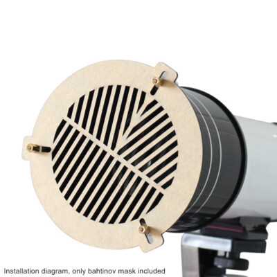 Acrylic Bahtinov Focusing Mask Fixed Diameter 60-330mm Telescope Accessories