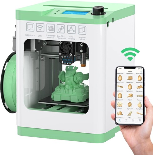 Monoprice Voxel 3D Printer (33820) 8GB Touch Screen Wi-Fi Polar