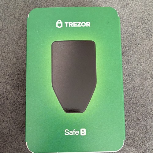 Trezor Safe 5 Crypto Hardware Wallet