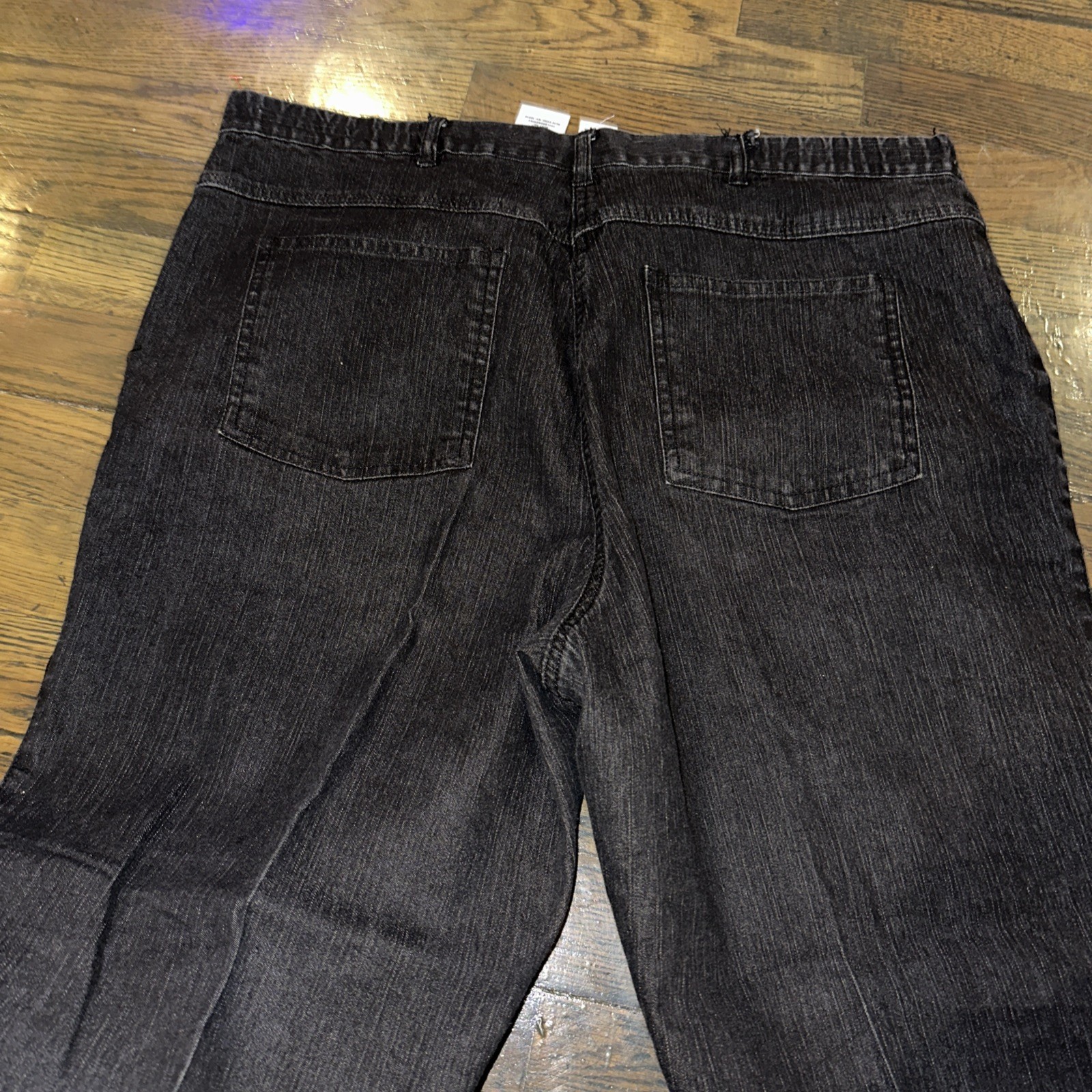 Ruby Rd Black Magic Sequined Stripe Straight Leg … - image 19