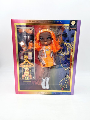 Rainbow High MICHELLE ST. CHARLES  Fashion Puppe  mit orangen Outfit  MGA