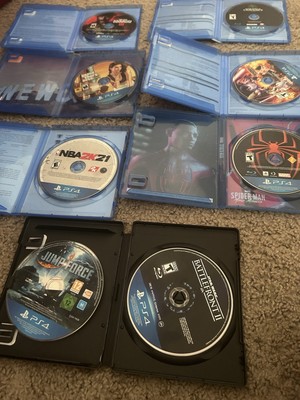 PS4 Game Lot - MW3, Miles Morales, One Piece Odyssey, Jump Force