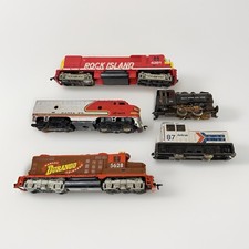 Lot Of 5 HO Scale Locomotives For Parts Only