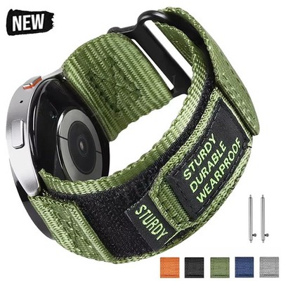 Für Samsung Galaxy Watch 7 6 5 4 3 Classic 2 Armband 20mm 22mm Nylon Ersatz Band