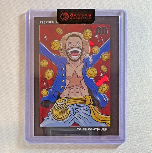 Canvas Marketing 2026 Stephen Curry To Be Continued “Stephen D Luffy” 212/250