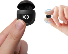 Invisible Bluetooth Earbuds Smallest Tiny Hidden Headphones for Small Ear Canals