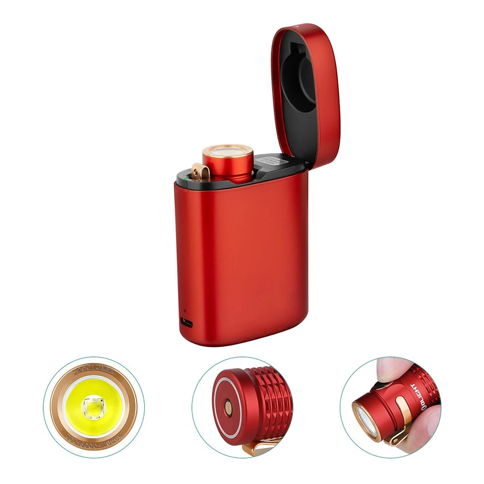 Перезаряжаемый фонарик Olight Baton 3 EDC — премиум-версия — 1200 лм