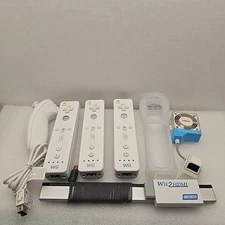 Nintendo Wii Lot Of 8 Accessories All In Great Shape no Corrosion Tested. 